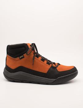 Botín Clarks AshcombeArtGTX orange de hombre.