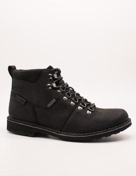 Botín Clarks Lawes High GTX black de hombre.