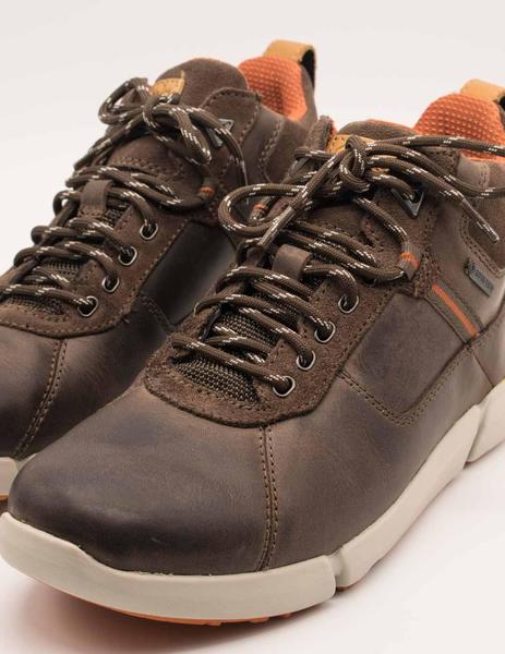 contar hasta Arenoso pedal Botín Clarks Triman Up GTX mushroom de hombre.