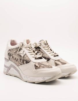Deportivo Cetti C-1143 sweet off white-serpiente de mujer.