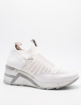 Deportivo Cetti C-1190 Knitting blanco de mujer.