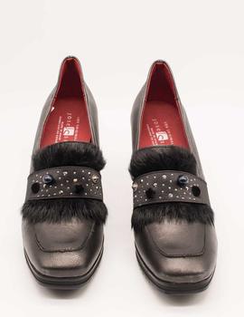 Zapato José Sáenz 7153-M negro de mujer.