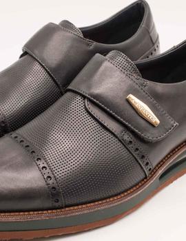 Zapato Angel Infantes 27051 gris de hombre.