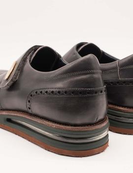 Zapato Angel Infantes 27051 gris de hombre.