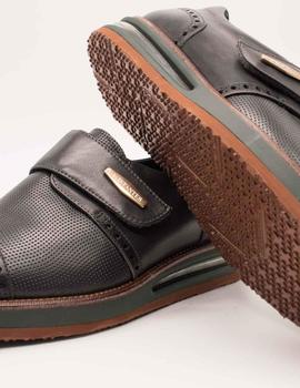 Zapato Angel Infantes 27051 gris de hombre.