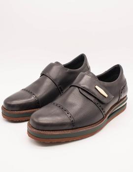 Zapato Angel Infantes 27051 gris de hombre.