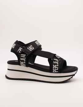 Sandalia Pepe Jeans FUJI PEPE black PLS90505 de mujer.