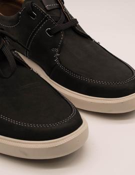 Zapato Clarks Cambro Lace Black Nubuck de hombre.