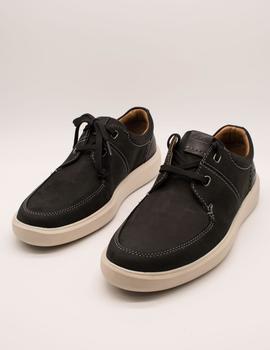 Zapato Clarks Cambro Lace Black Nubuck de hombre.