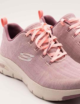 Deportivo Skechers 149414 ARCH FIT COMFY WAVE MVE de mujer.