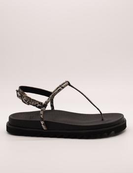 Sandalia Belset 4324 MAITE Barbacoa Black/white de mujer.