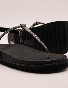 Sandalia Belset 4324 MAITE Barbacoa Black/white de mujer.