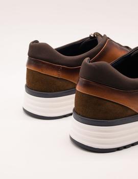 Zapato Angel Infantes 23016C Victoria N. cuero de hombre.