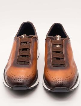 Zapato Angel Infantes 23016C Victoria N. cuero de hombre.