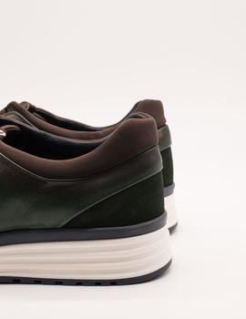 Zapato Angel Infantes 23016V Victoria Verde de hombre.