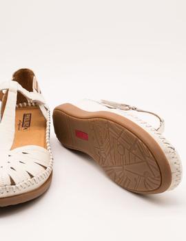 Sandalia Pikolinos CADAQUES W8K-0987 NATA de mujer.