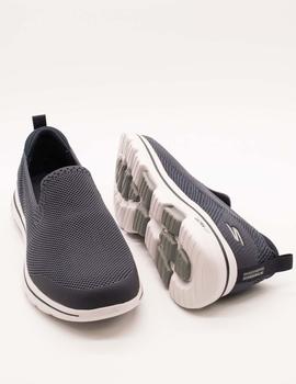 Zapato Skechers 55500 GO WALK 5 NAVY de hombre.