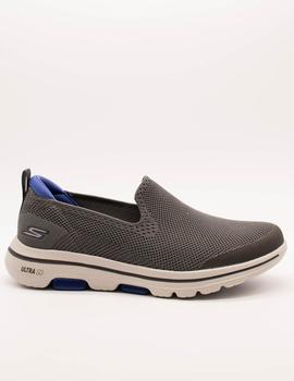 Zapato Skechers 55500 GO WALK 5 CHAR de hombre.