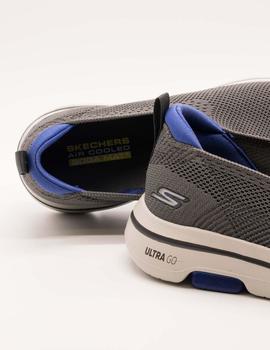 Zapato Skechers 55500 GO WALK 5 CHAR de hombre.