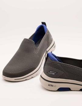Zapato Skechers 55500 GO WALK 5 CHAR de hombre.