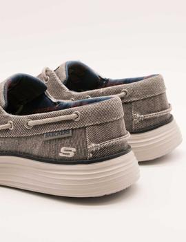 Zapato Skechers 65908 STATUS 2.0 LORANO LTGY de hombre.