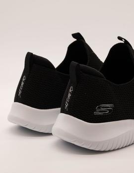 Deportivo Skechers 12837 ULTRA FLEX FIRST TAKE BKW de mujer.