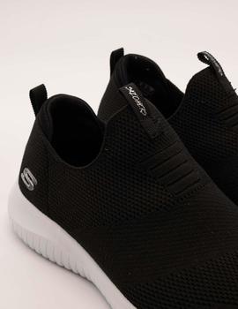 Deportivo Skechers 12837 ULTRA FLEX FIRST TAKE BKW de mujer.