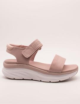 Sandalia Skechers 119226 D´LUX WALKER NEW BLOCK BL de mujer.