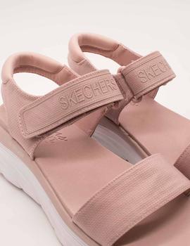 Sandalia Skechers 119226 D´LUX WALKER NEW BLOCK BL de mujer.