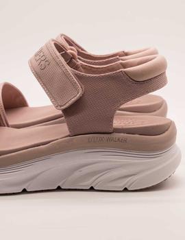 Sandalia Skechers 119226 D´LUX WALKER NEW BLOCK BL de mujer.