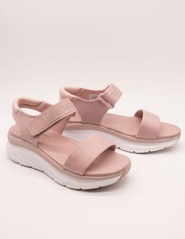 Sandalia Skechers 119226 D´LUX WALKER NEW BLOCK BL de mujer.
