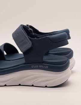 Sandalia Skechers 119226 D´LUX WALKER NEW BLOCK SL de mujer.