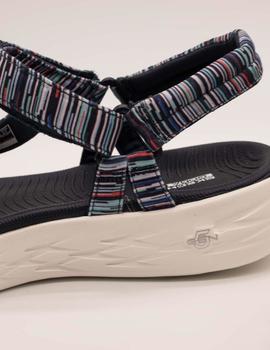 Sandalia Skechers 140013 NVMT ON THE GO 600 ELECTR de mujer.