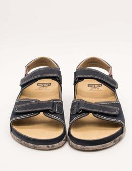 Sandalia On Foot 1504 Marino de hombre.