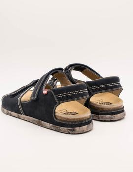 Sandalia On Foot 1504 Marino de hombre.