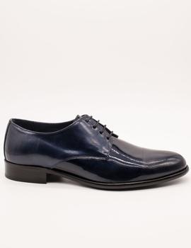 Zapato Donattelli 10944 Bronx marino placado de hombre.