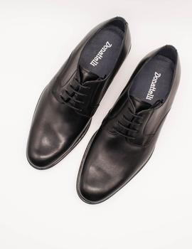 Zapato Donattelli 9390 Toledo negro de hombre.