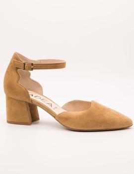 ZAPATO GADEA  41364 ANTE CAMEL DE MUJER.