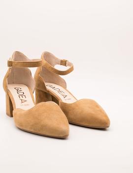 ZAPATO GADEA  41364 ANTE CAMEL DE MUJER.