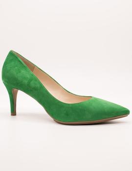 Zapato Lodi Enrica-GO ANTE VERDE DE MUJER.