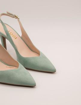 ZAPATO RAIAN-TP  ANTE ALOE DE MUJER