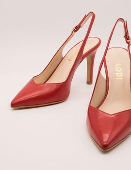 Zapato Lodi Raian Rojo de Mujer