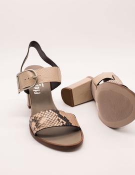 Sandalia Plumers 1266 SERP. NUDE De Mujer