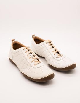 Zapato Clarks Autumn Garden White nubuck de mujer.