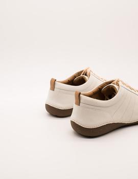 Zapato Clarks Autumn Garden White nubuck de mujer.