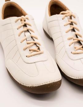 Zapato Clarks Autumn Garden White nubuck de mujer.