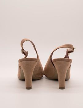 Zapato Wonders M-2060 ANTE NUDE de mujer.