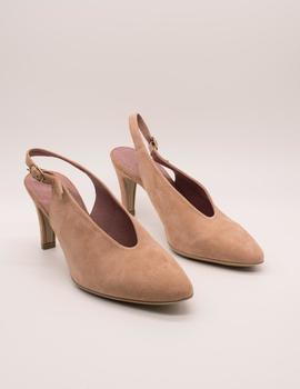 Zapato Wonders M-2060 ANTE NUDE de mujer.