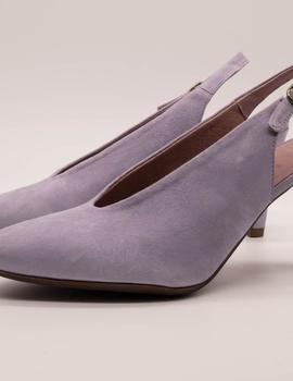 Zapato Wonders M-2060 ANTE LILA de mujer.