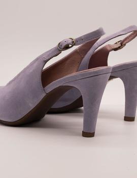 Zapato Wonders M-2060 ANTE LILA de mujer.